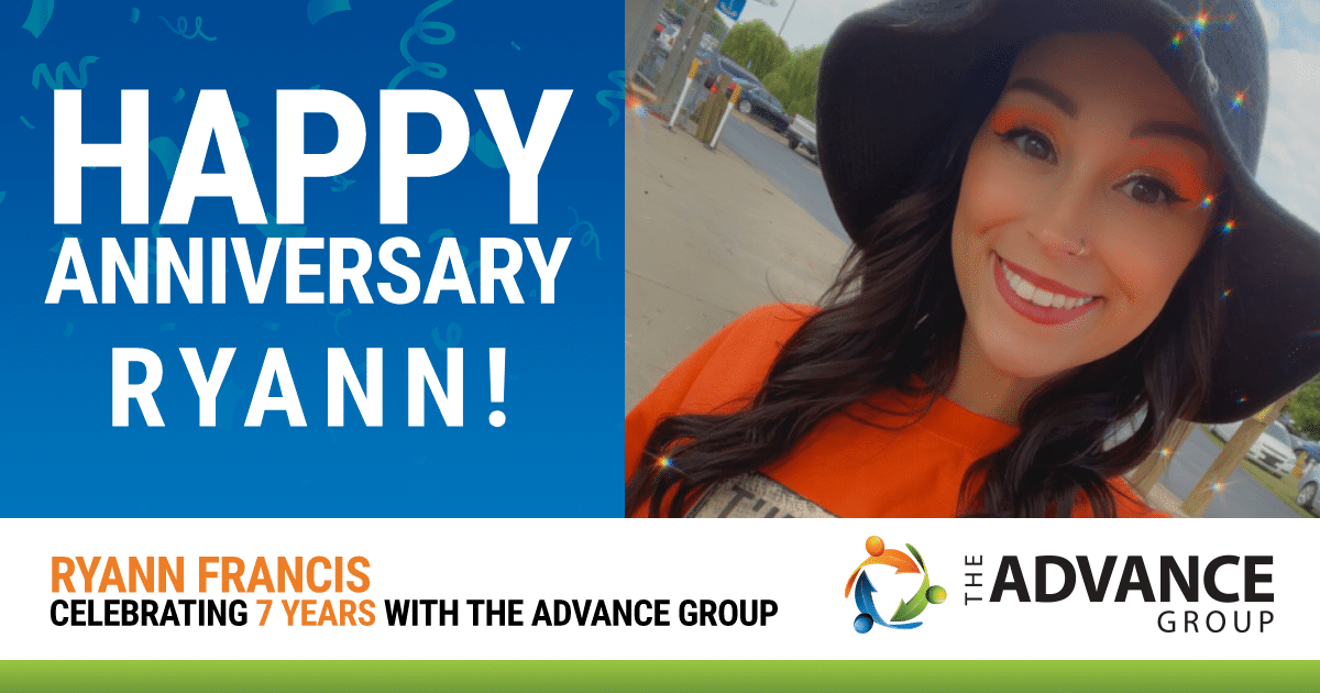 Happy 7th Anniversary, Ryann Francis! The Advance Group