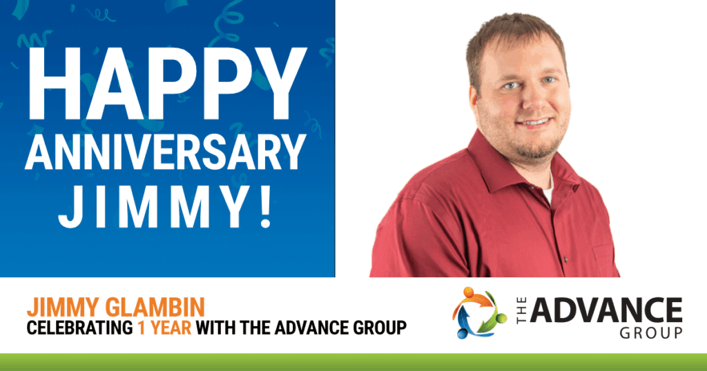 Happy 1st Anniversary, Jimmy Glambin! The Advance Group